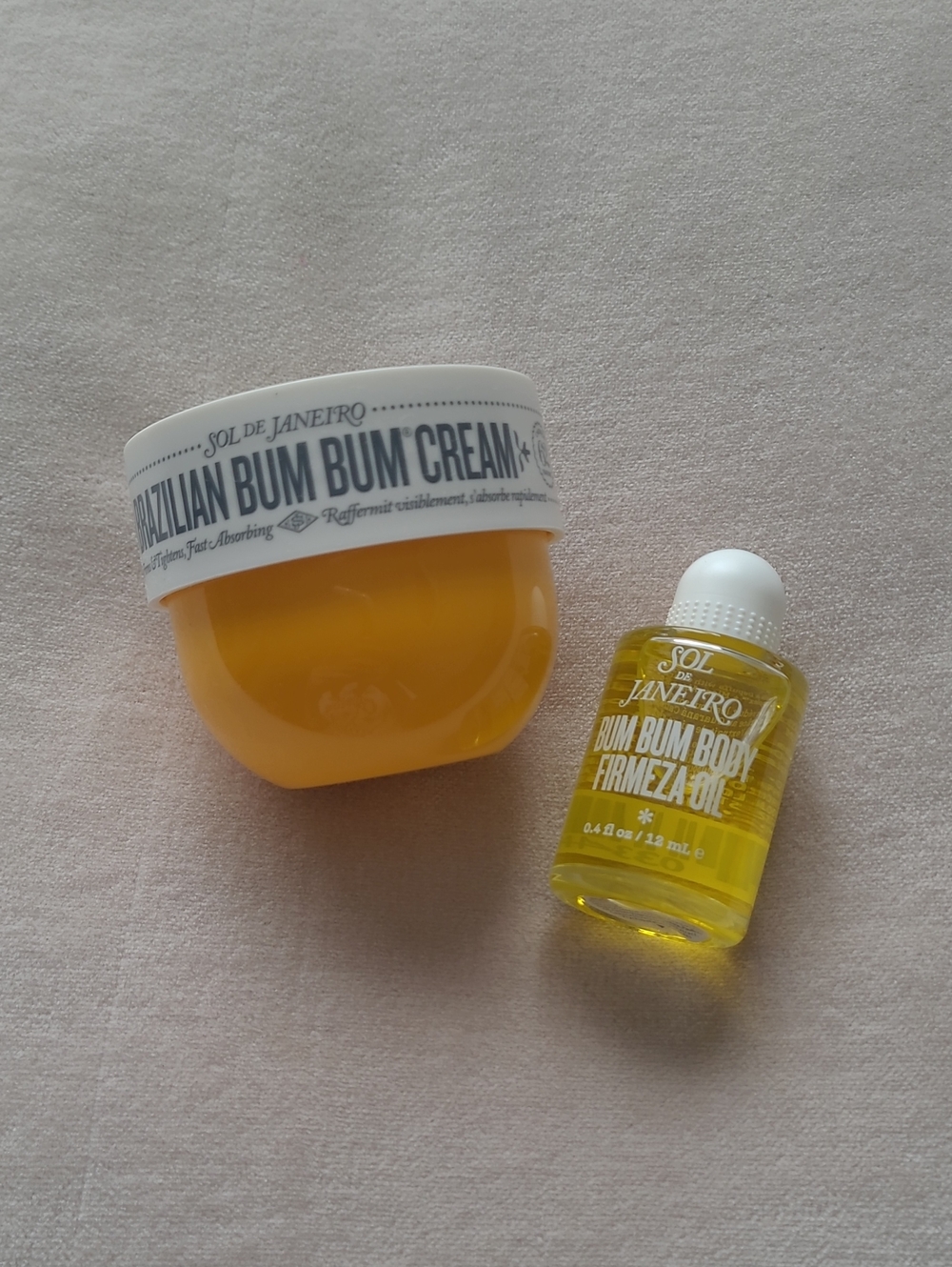 🆕️ Sol de Janeiro Brazilian Bum Bum Cream & Firmeza Body Firming Oil Duo